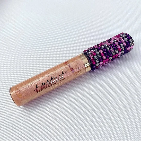 Tarte Tarteist Bedazzled Lip Paint Sparkly Top Coat Transparent Gloss “Tinsel” - Picture 3 of 6